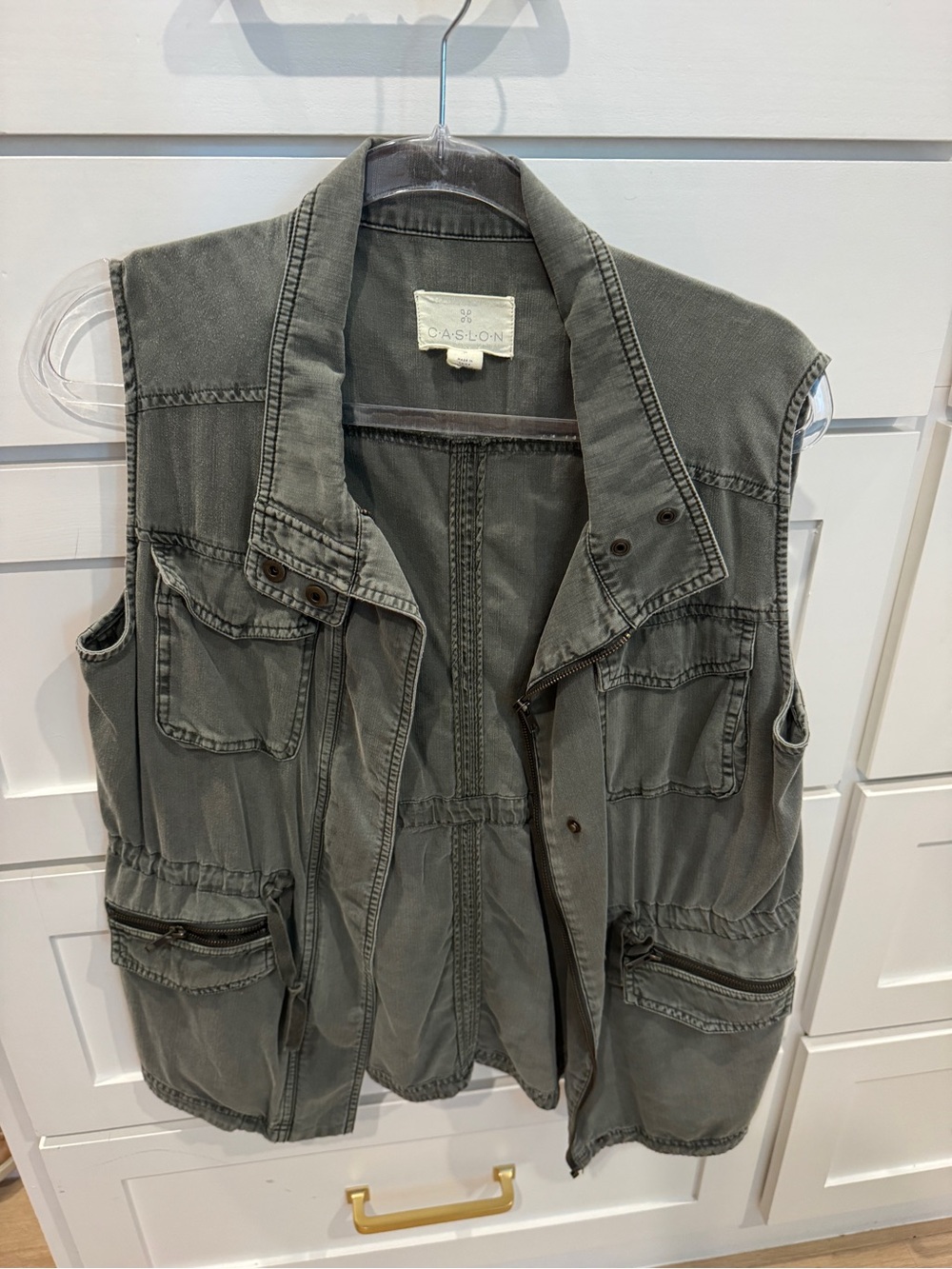 Caslon Olive Vest